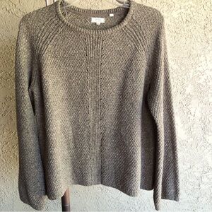 Fat Face Olive Green Knit Sweater Size 8